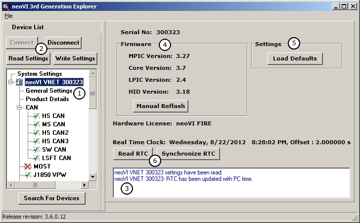 neoVI 3G Explorer